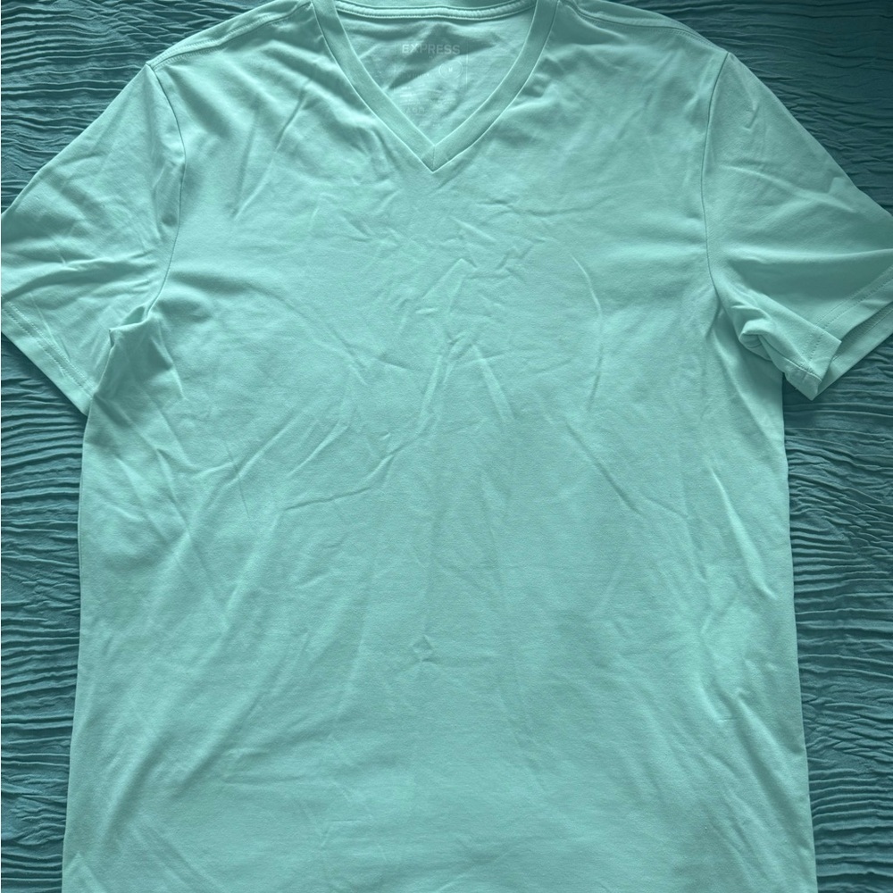 Express Blue Short Sleeve Tee